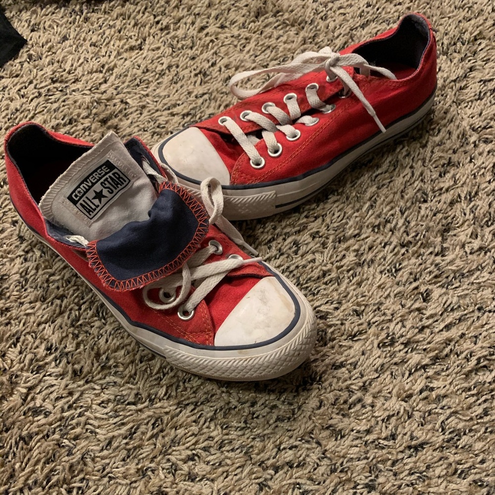 Red converse